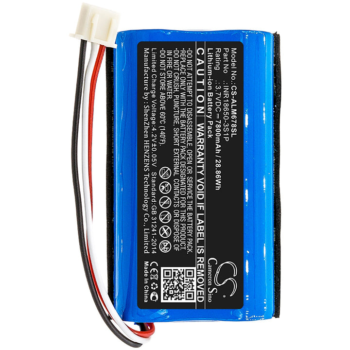 Battery for CS-ALM678SL-3