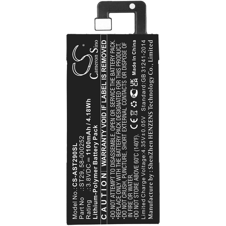 Battery for CS-AST290SL-3