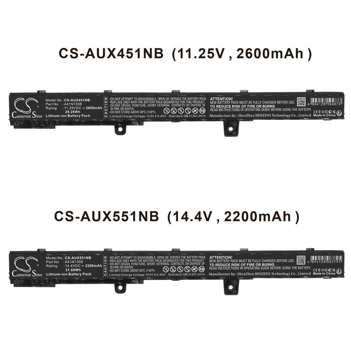 Battery for CS-AUX551NB-6
