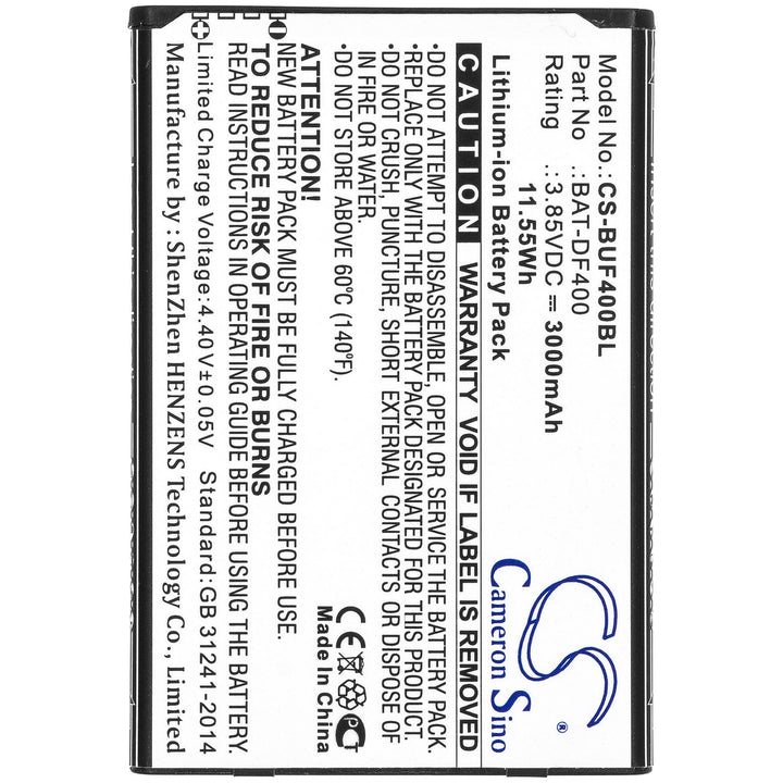 Battery for CS-BUF400BL-5
