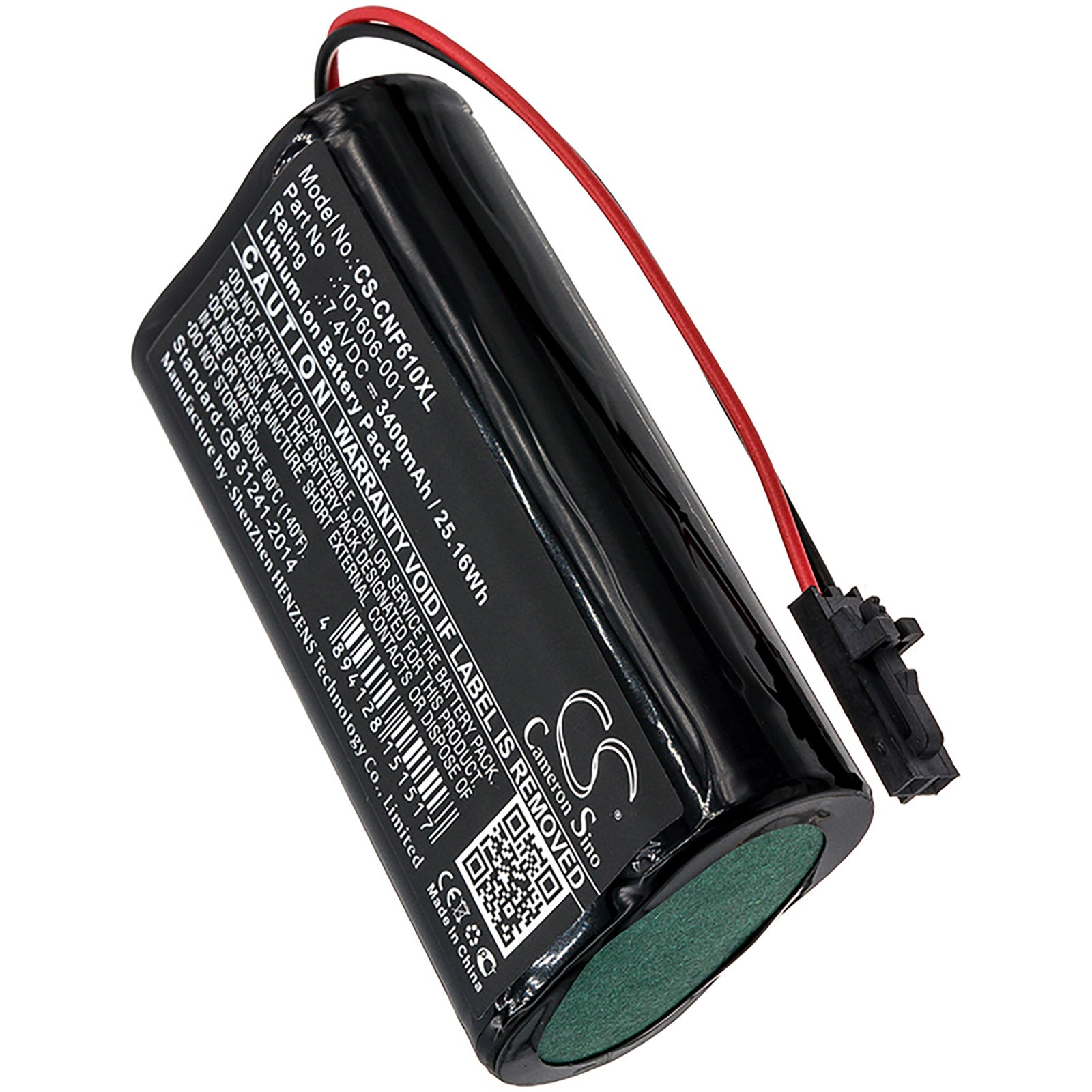 Df Battery Battery for ComSonics 101610-DF, CS-CNF610XL 3400mAh Li-ion – ElektroEdge