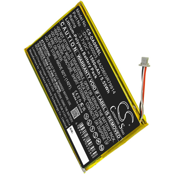 Battery for CS-DA006SL
