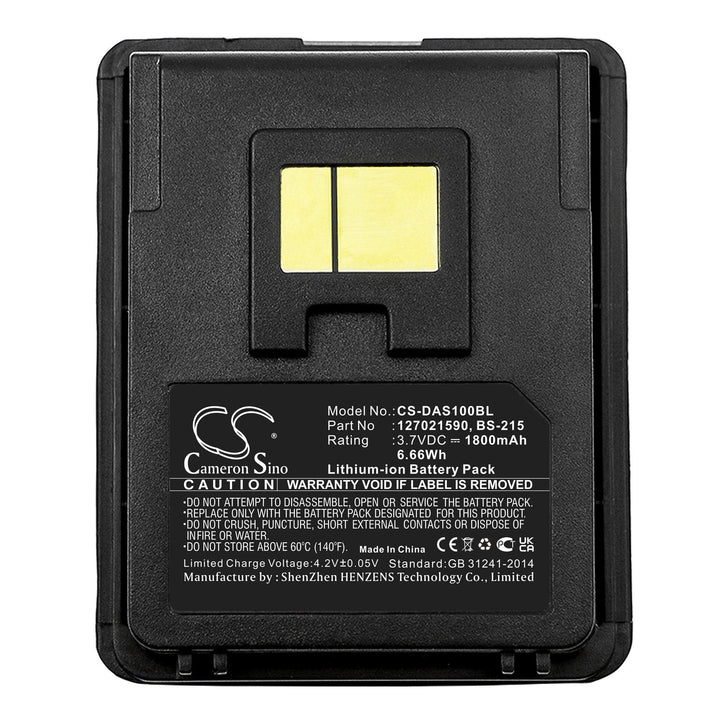 Battery for CS-DAS100BL-3