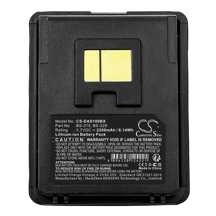 Battery for CS-DAS100BX-3