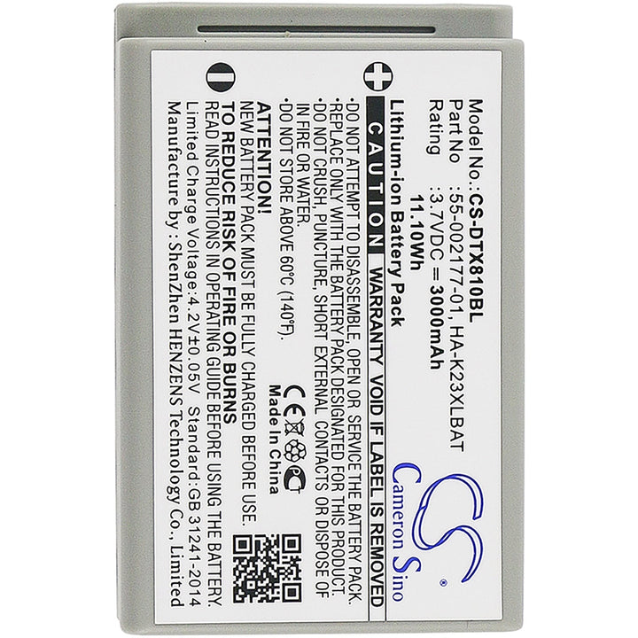 Battery for CS-DTX810BL-3
