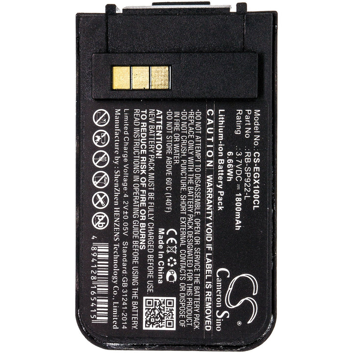 Battery for CS-EGX100CL-3