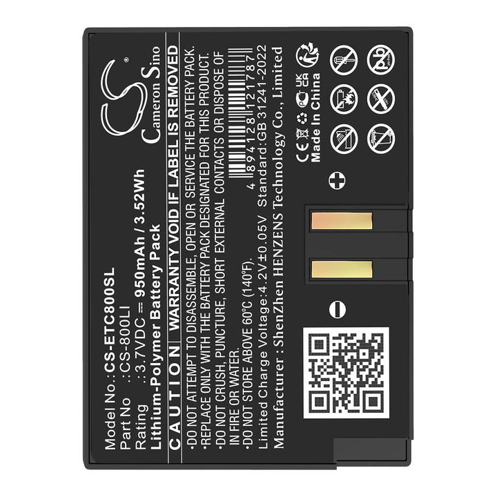 Battery for CS-ETC800SL-5