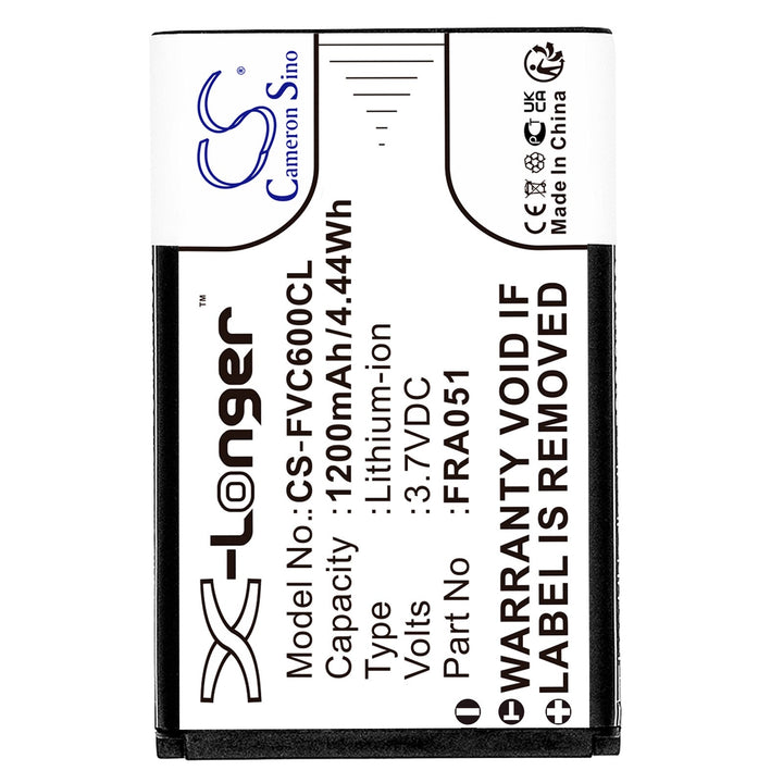 Battery for CS-FVC600CL-3