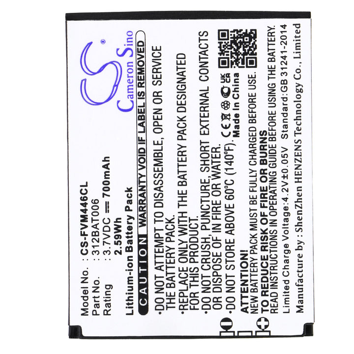Battery for CS-FVM446CL-3
