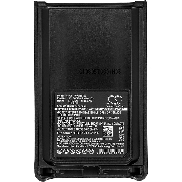 Battery for CS-FVX230TW-5