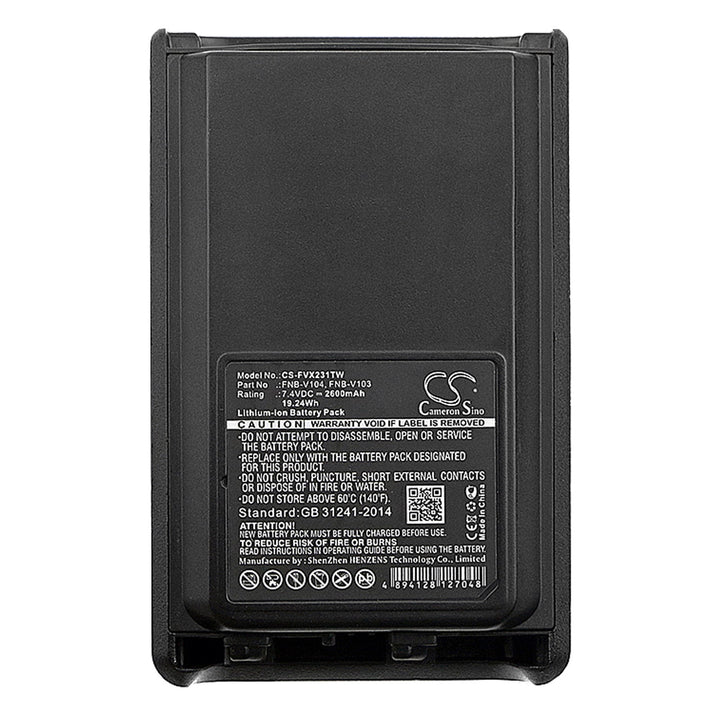 Battery for CS-FVX231TW-5
