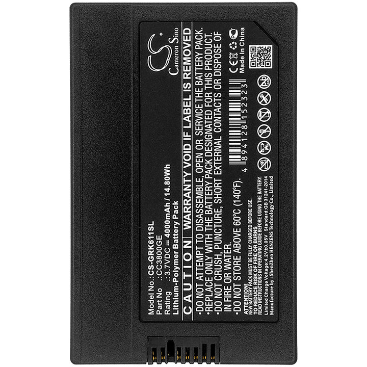 Battery for CS-GRK611SL-3