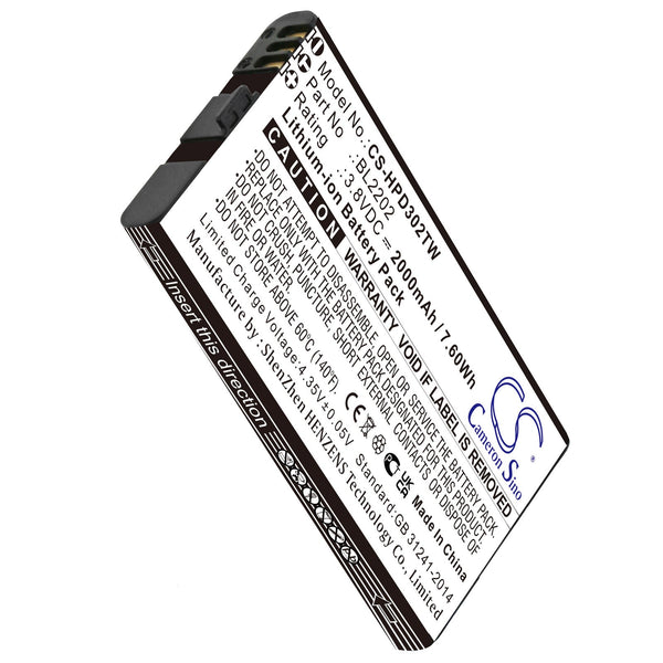 Battery for CS-HPD302TW