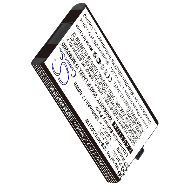 Battery for CS-HPD302TW-2