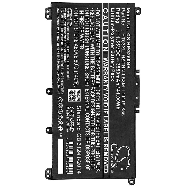 Battery for CS-HPG250NB-3