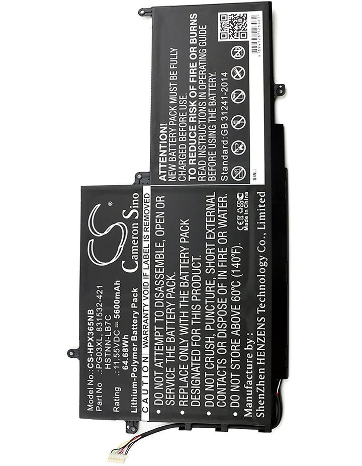 Battery for CS-HPX365NB-3