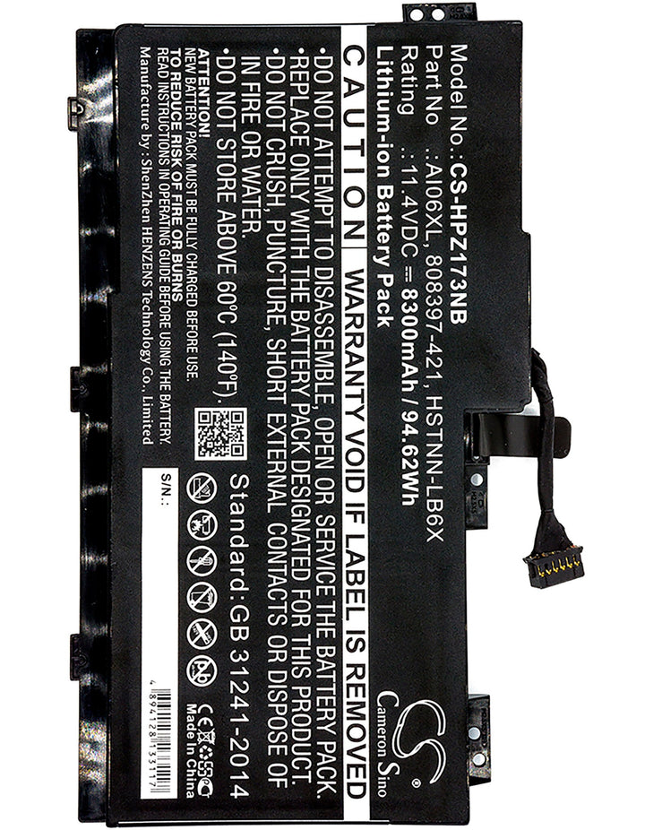 Battery for CS-HPZ173NB-3
