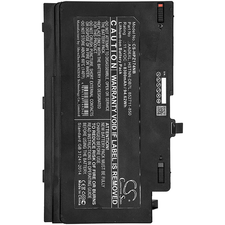 Battery for CS-HPZ174NB-5