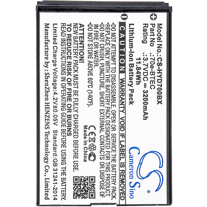 Battery for CS-HYD700BX-3