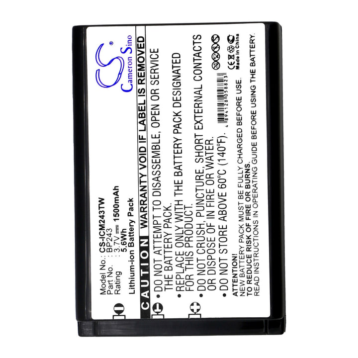 Battery for CS-ICM243TW-3