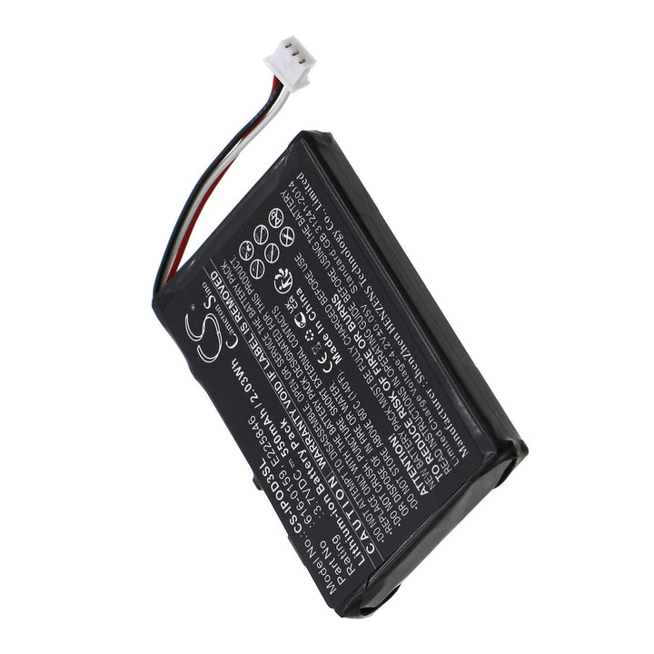 Battery for CS-IPOD3SL-2