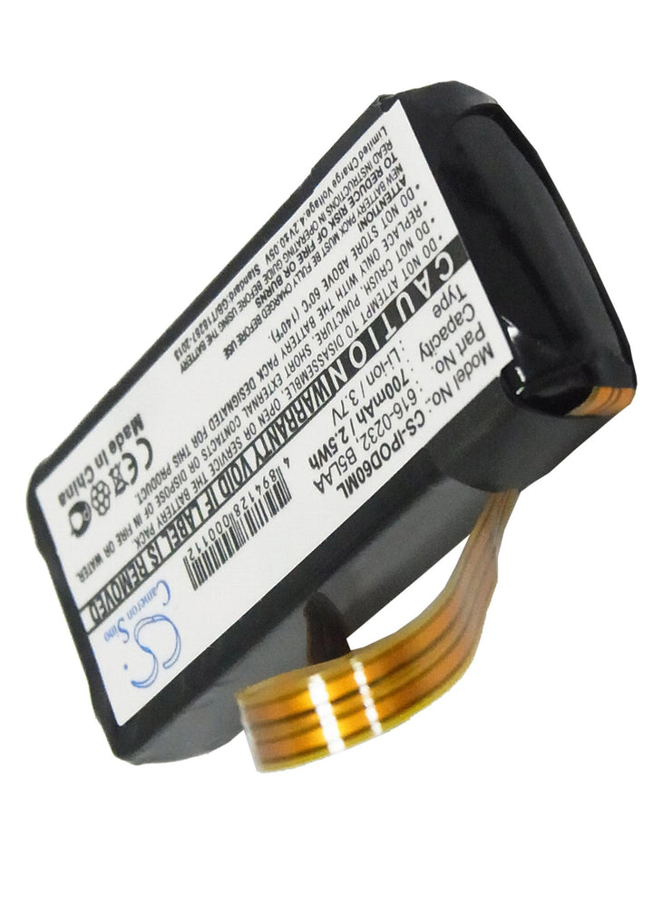 Battery for CS-IPOD60ML-4