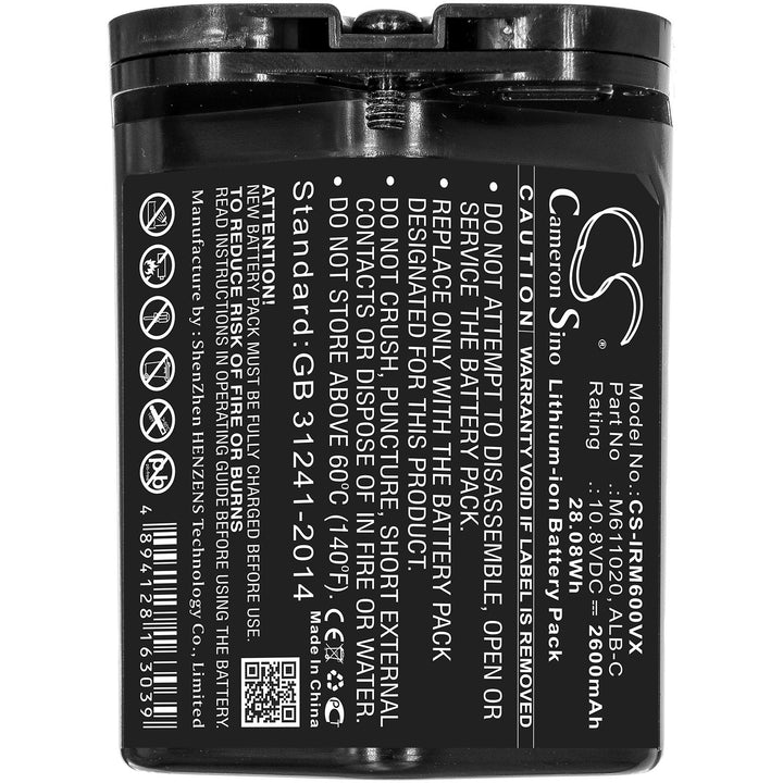Battery for CS-IRM600VX-3