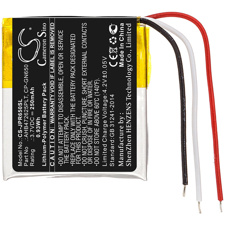 Battery for CS-JPR650SL-3