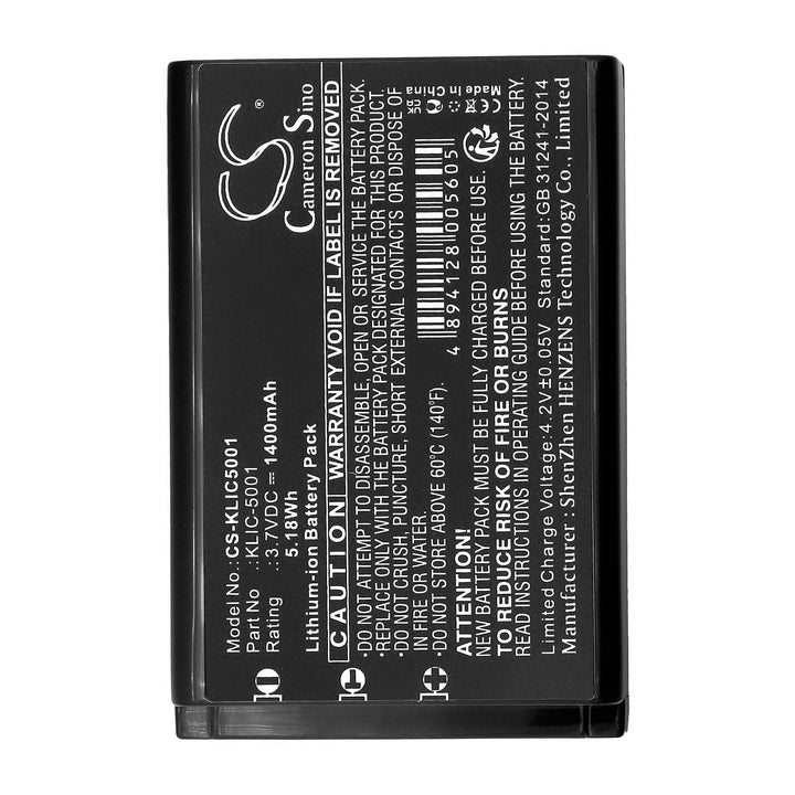 Battery for CS-KLIC5001-3