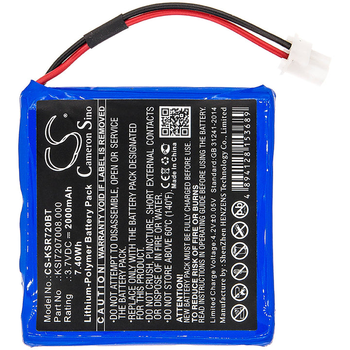 Battery for CS-KSR720BT-3