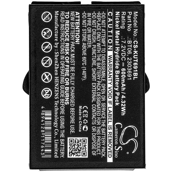Battery for CS-KUT691BL-3