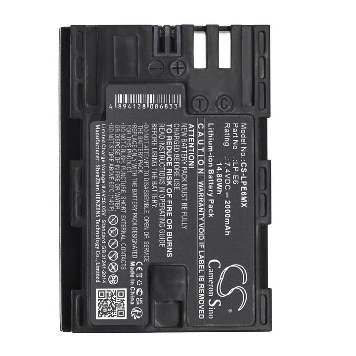 Battery for CS-LPE6MX-5
