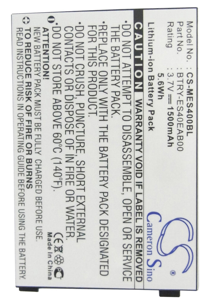 Battery for CS-MES400BL-5