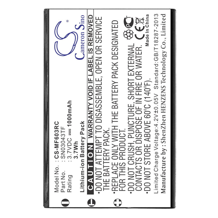 Battery for CS-MF603RC-3