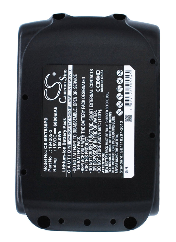 Battery for CS-MKT830PD-3
