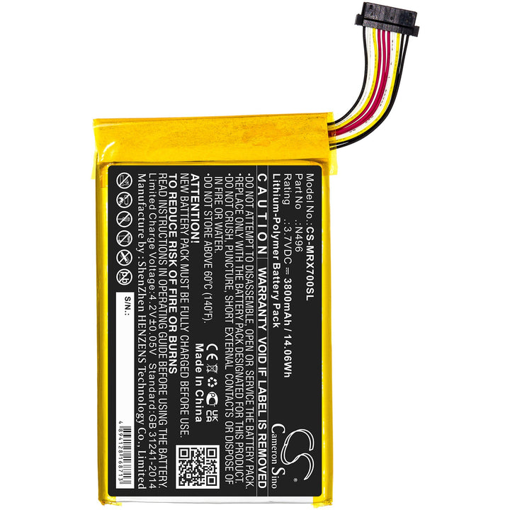 Battery for CS-MRX700SL-3