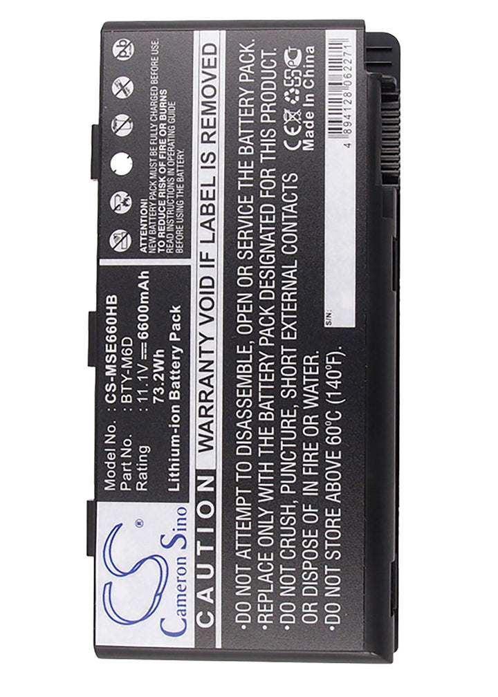 Battery for CS-MSE660HB-5
