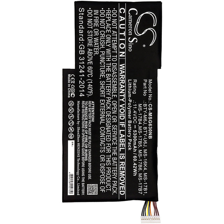 Battery for CS-MSG630NB-3