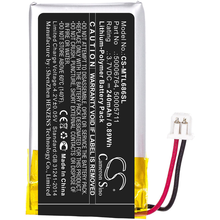 Battery for CS-MTL686SL-3