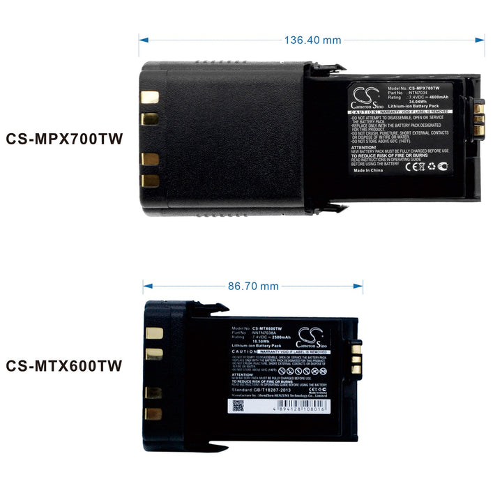Battery for CS-MTX600TW-6