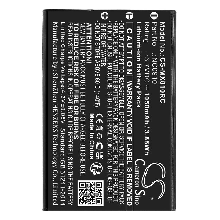 Battery for CS-MX810RC-3