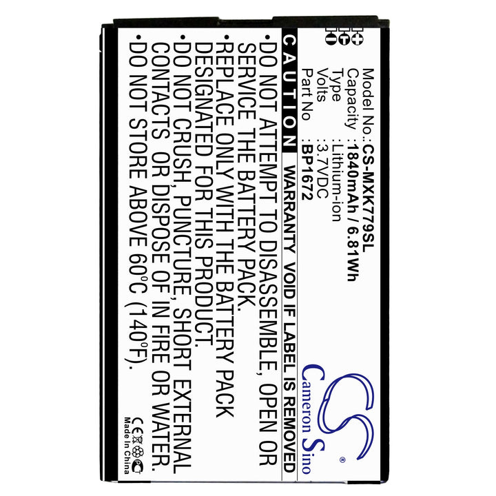Battery for CS-MXK779SL-3