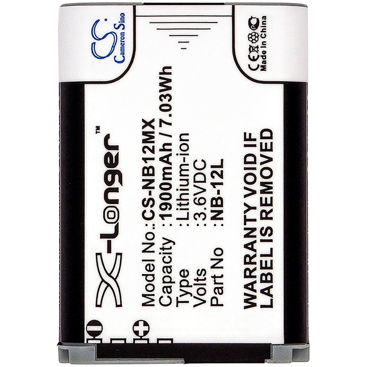 Battery for CS-NB12MX-5