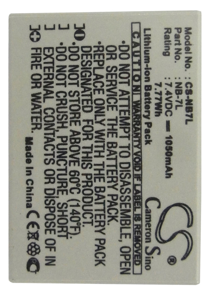 Battery for CS-NB7L-5