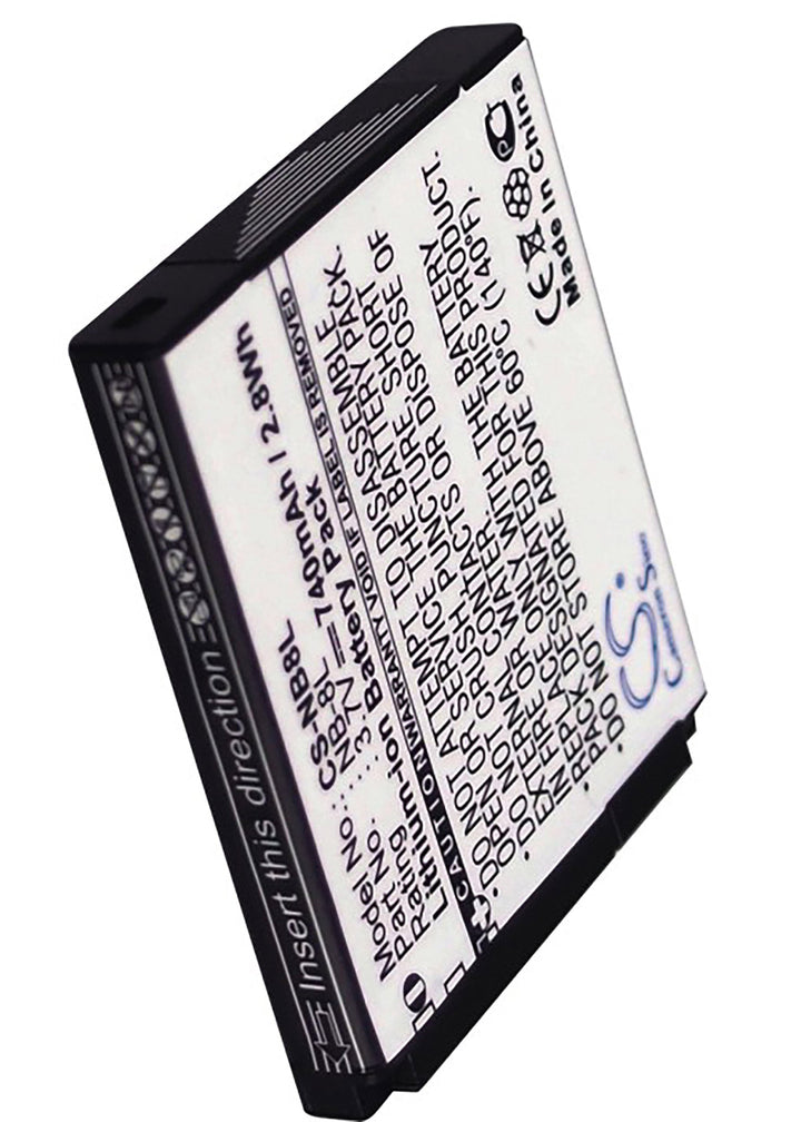 Battery for CS-NB8L-2