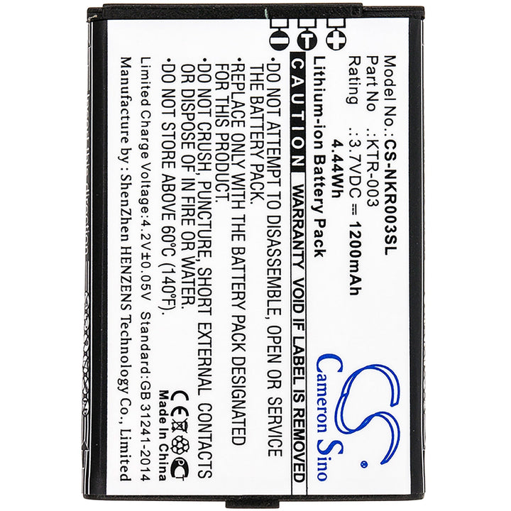 Battery for CS-NKR003SL-3