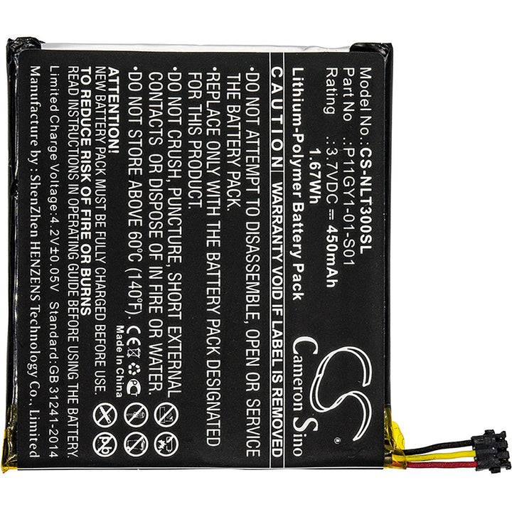 Battery for CS-NLT300SL-3