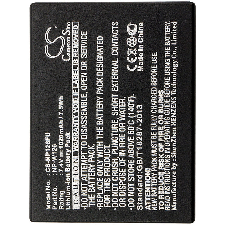 Battery for CS-NP126FU-3