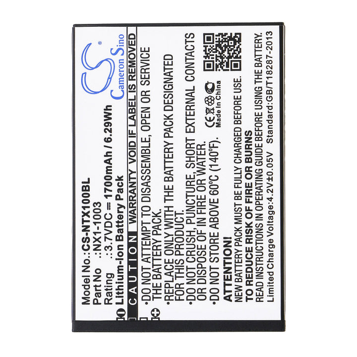 Battery for CS-NTX100BL-3