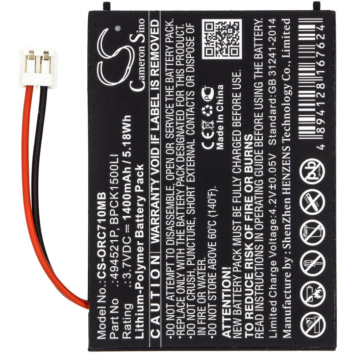 Battery for CS-ORC710MB-3